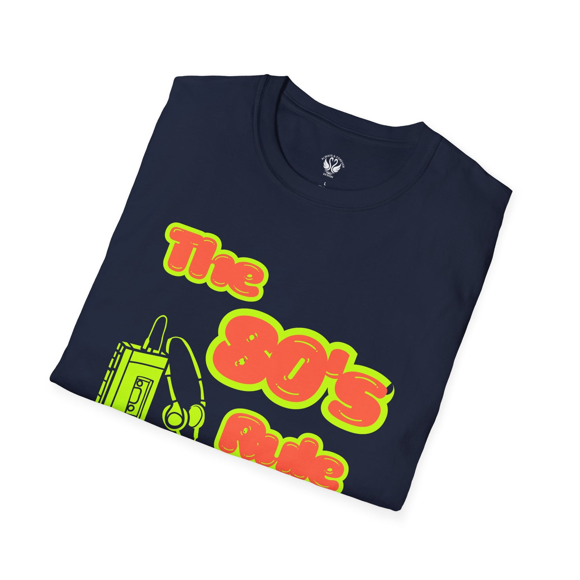 Retro 80's Rule Unisex T-Shirt, Vintage Tee, 80s Inspired Apparel, Casual Wear, Gift for Retro Lovers