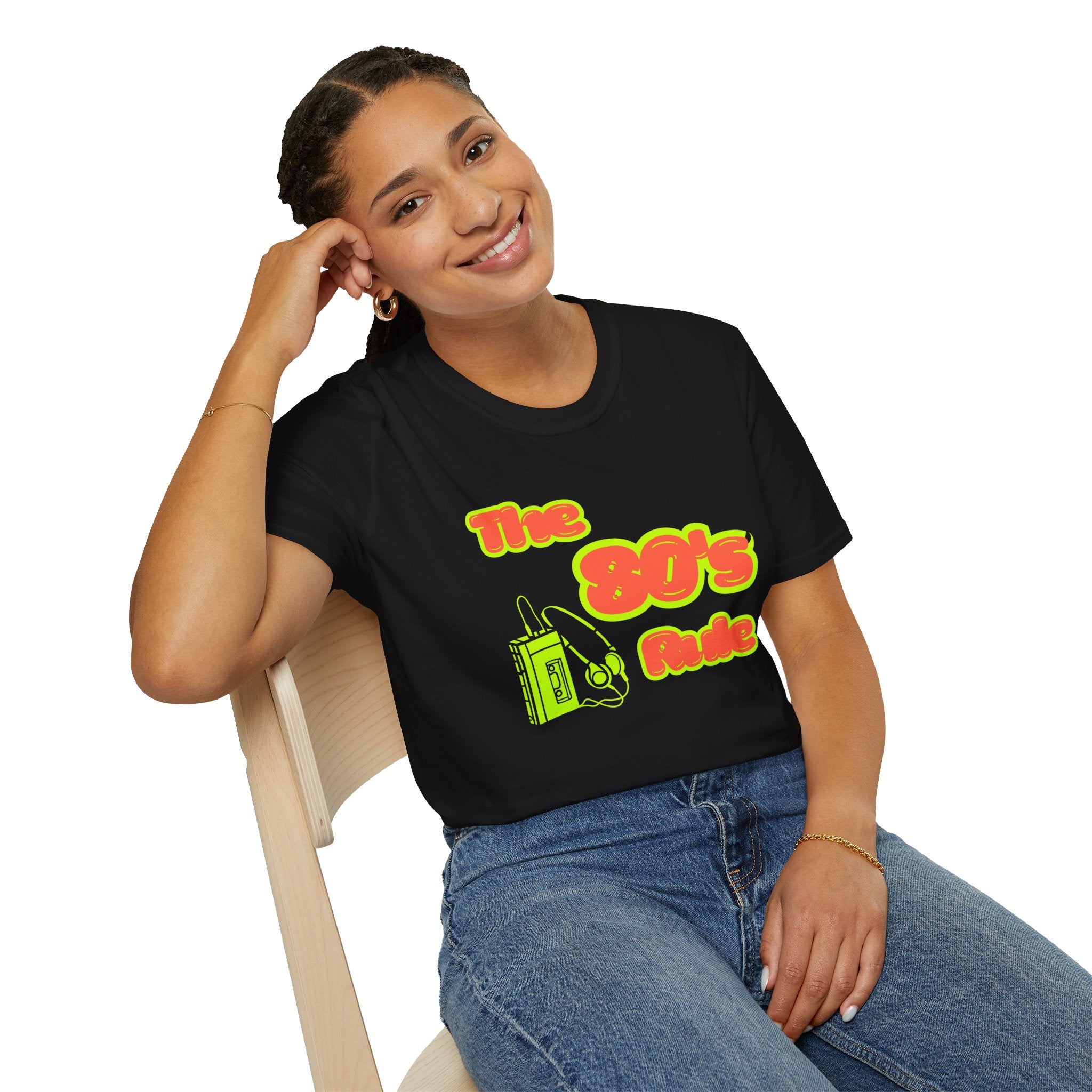 Retro 80's Rule Unisex T-Shirt, Vintage Tee, 80s Inspired Apparel, Casual Wear, Gift for Retro Lovers