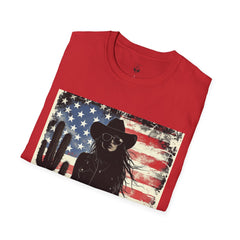 Stylish Western Graphic Tee, Cowboy T-Shirt, Americana Apparel, Unisex Casual Shirt, Summer Wardrobe Essential, Gift For Western Lovers