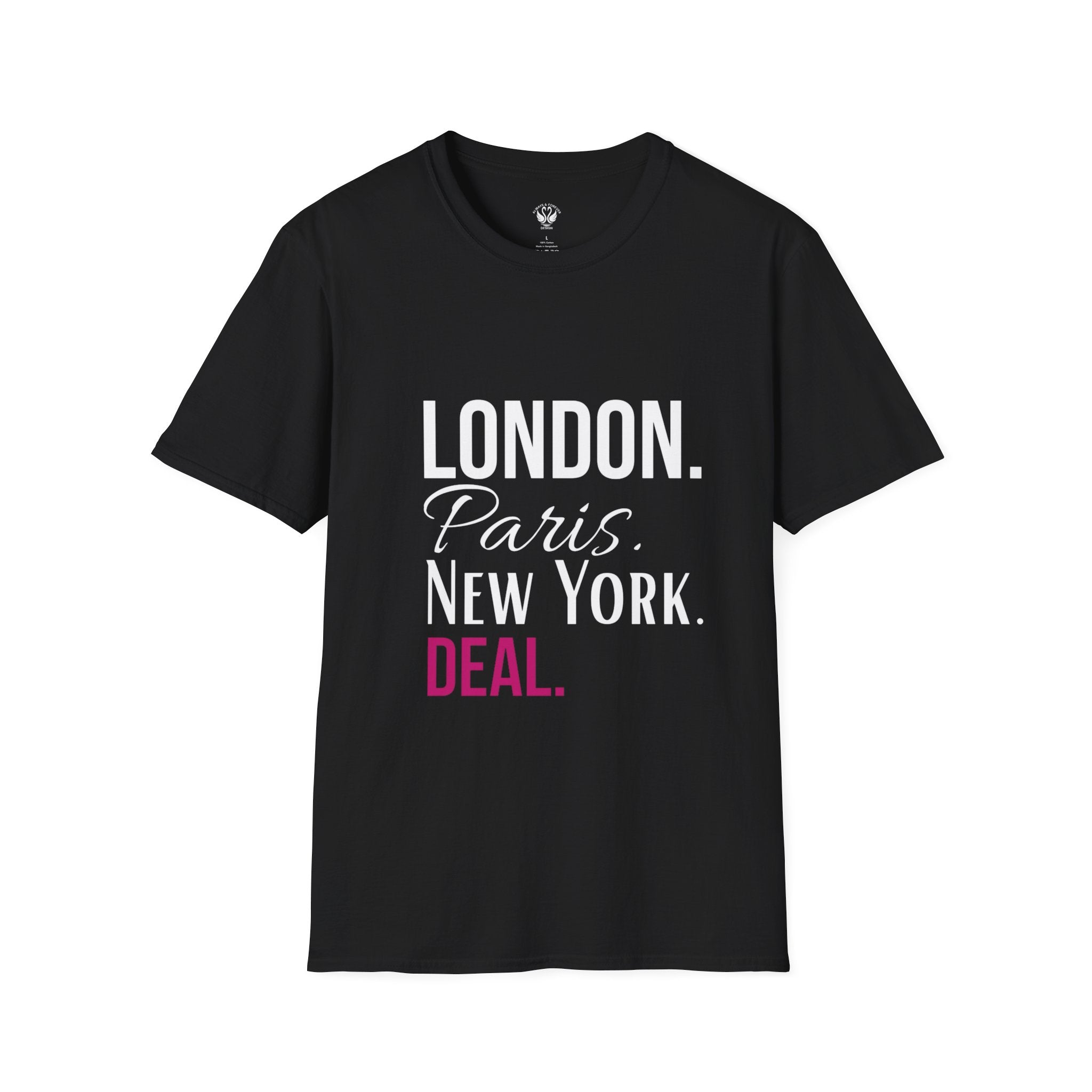 City Life Unisex T-Shirt - London, Paris, New York Deal Graphic Tee, Travel Fashion, Urban Style, Gift for Wanderlust, Streetwear
