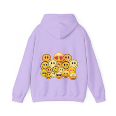 Smiley Faces Hooded Sweatshirt, Cozy Unisex Sweatshirt with Emoji Design, Casual Style, Gift for Friends, Fun Fashion, Perfect for [...]
