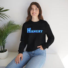 Cozy Hangry Crewneck Sweatshirt, Perfect for Food Lovers, Casual Wear, Gift for Friends, Cozy Style, Everyday Comfort