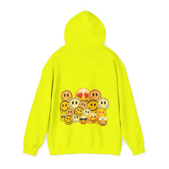 Smiley Faces Hooded Sweatshirt, Cozy Unisex Sweatshirt with Emoji Design, Casual Style, Gift for Friends, Fun Fashion, Perfect for [...]