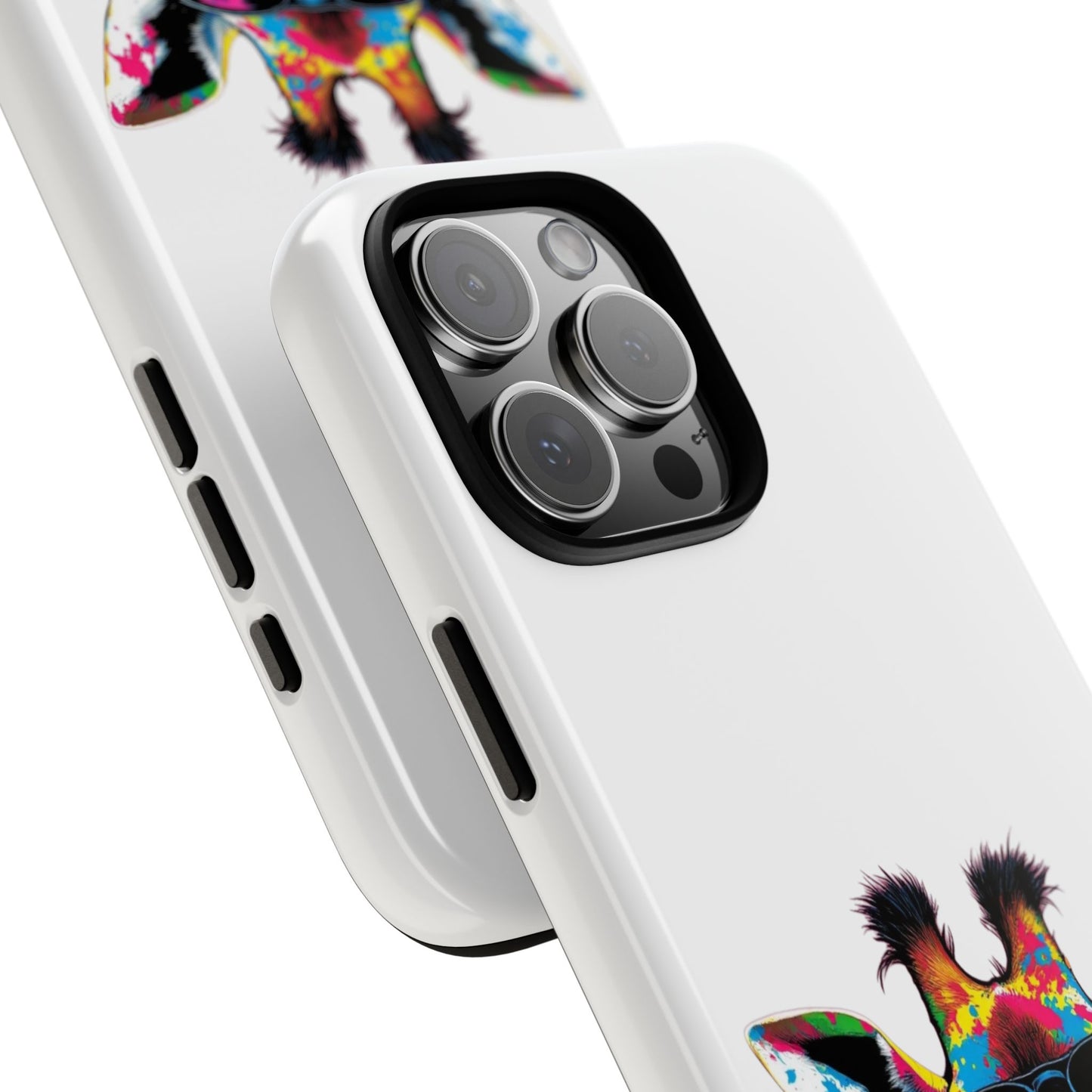 Colorful Giraffe Phone Case - Tough Cases for Animal Lovers