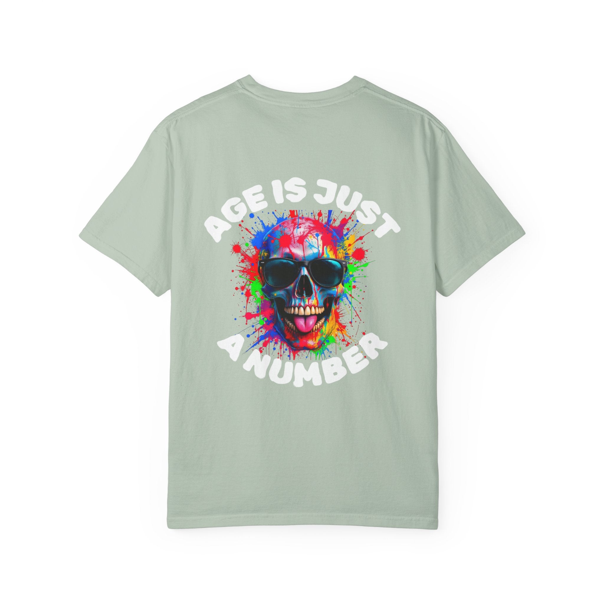Age is just a Number Graphic T-Shirt, Unisex Vintage Tee, Perfect for Festivals, Beach Days, and Casual Wear, Gift for Sun Lovers