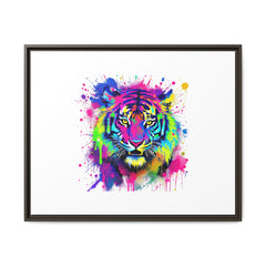 Vibrant Tiger Canvas Print - Framed Art for Bold Decor