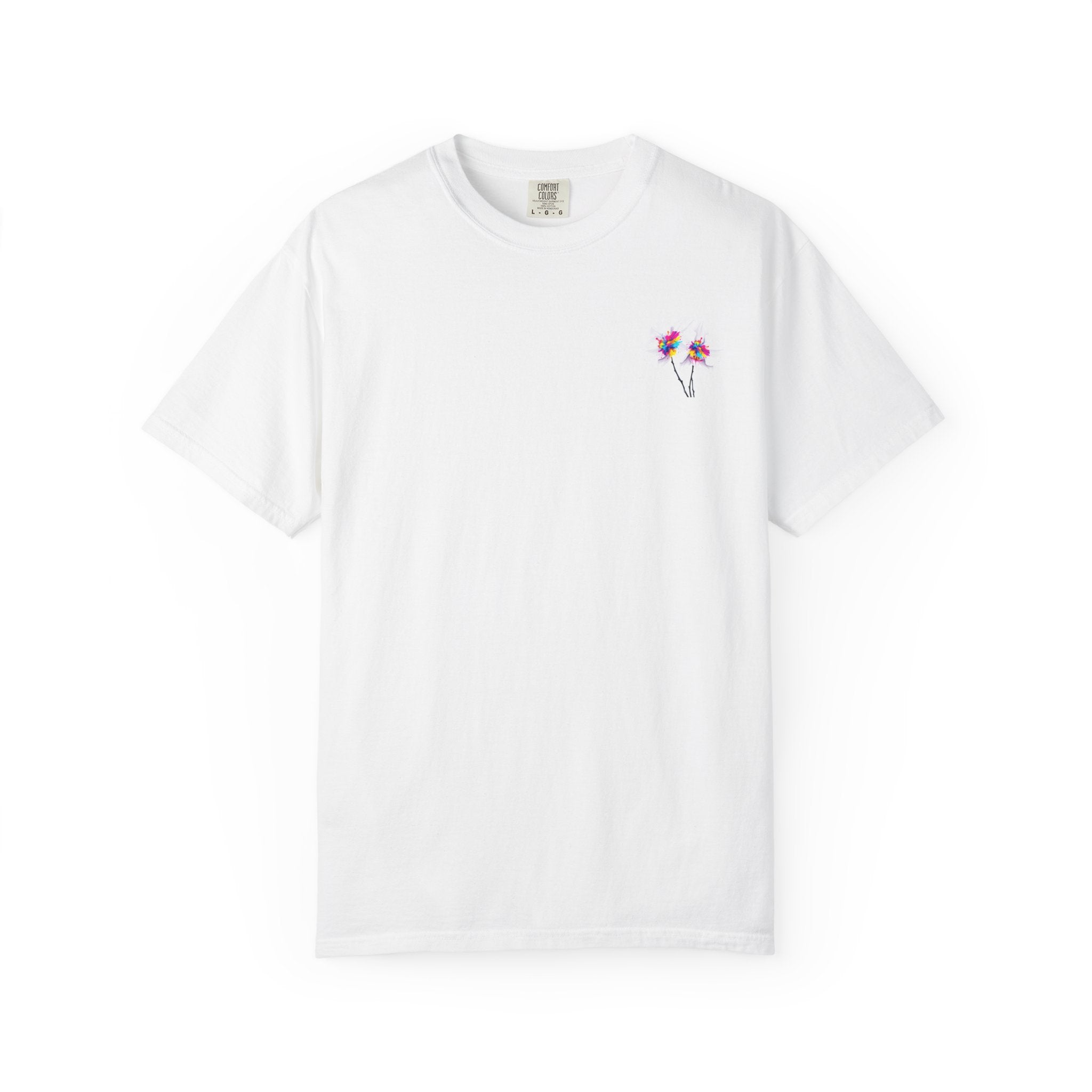 Flower  Unisex Party T-Shirt - Bright & Fun Graphic Tee for Celebrations, Summer Events, Festivals, Birthdays, Casual Wear