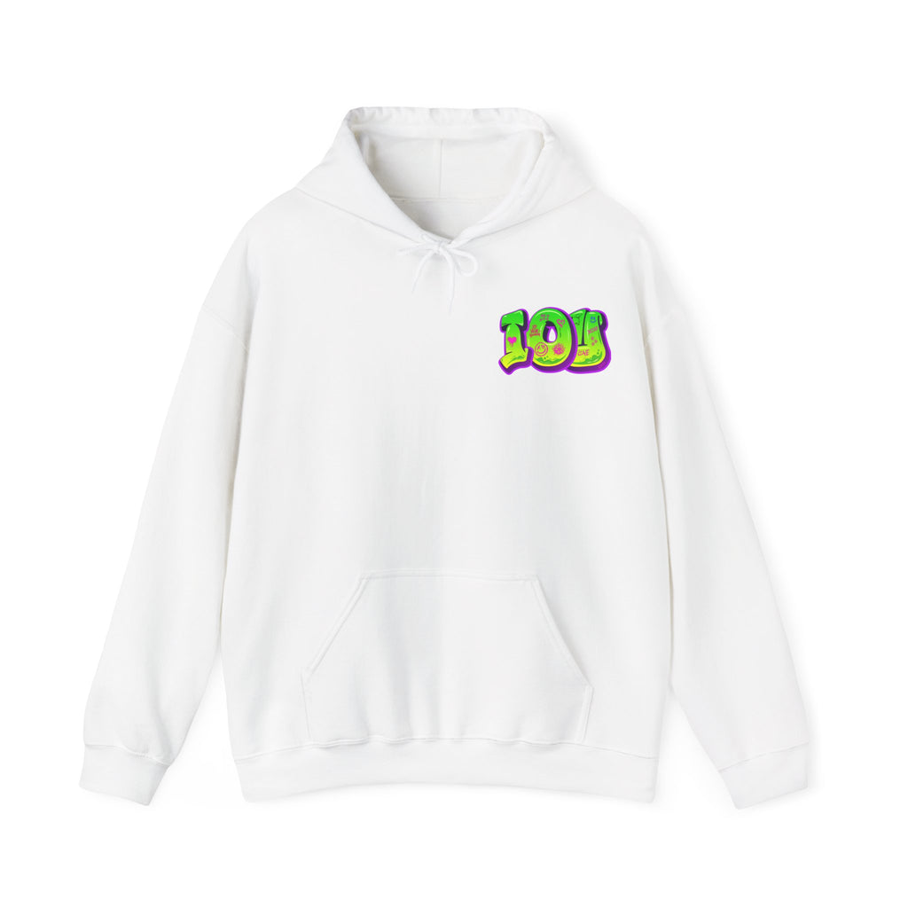Colorful Graffiti Hoodie, Unisex Heavy Blend™ Sweatshirt, Streetwear Style, Trendy Gift for Teens, Casual Wear, Festive Fashion, [...]