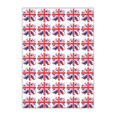 Union Jack Gift Wrapping Paper Sheets - Perfect for Celebrations & Holidays