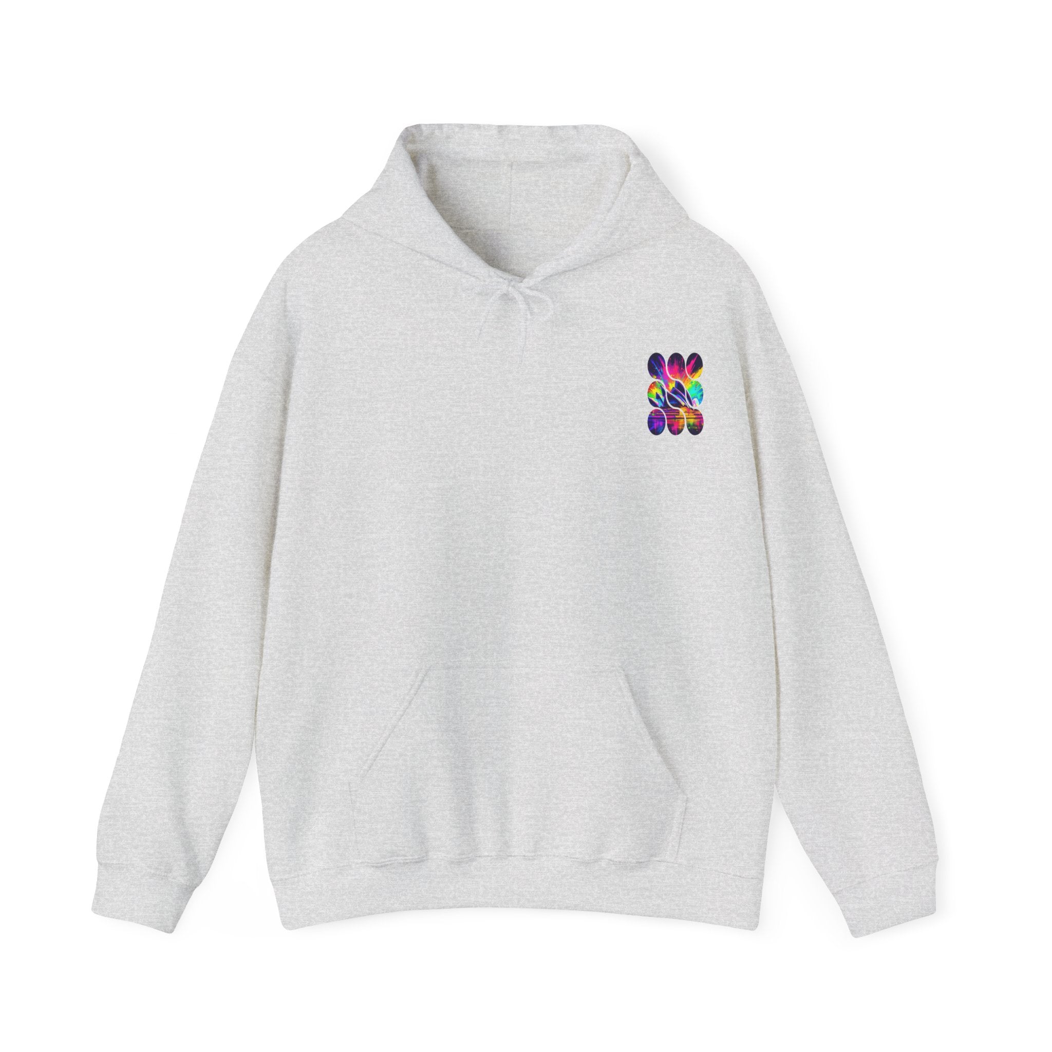 Colorful Abstract Hoodie with Eye-Catching Design, Perfect for Casual Wear, Art Lovers, Gift for Friends, Cozy Layering