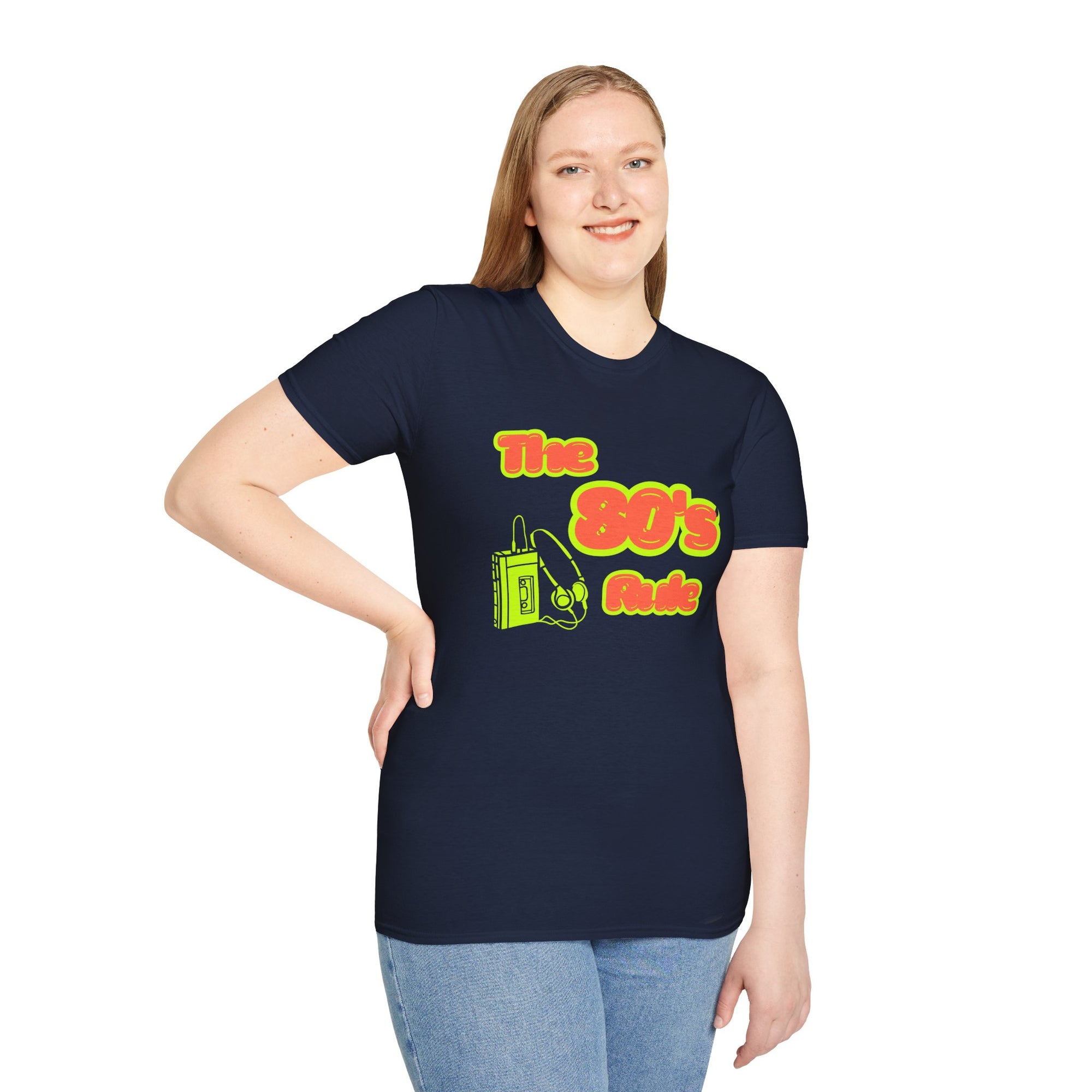 Retro 80's Rule Unisex T-Shirt, Vintage Tee, 80s Inspired Apparel, Casual Wear, Gift for Retro Lovers
