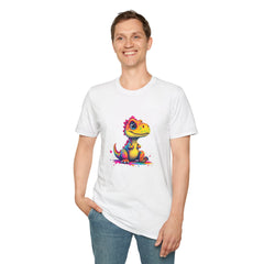 Cute Dinosaur T-Shirt, Fun Graphic Tee, Kids Birthday Gift, Dino Lover Apparel, Unisex Casual Wear