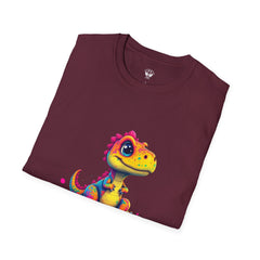 Cute Dinosaur T-Shirt, Fun Graphic Tee, Kids Birthday Gift, Dino Lover Apparel, Unisex Casual Wear