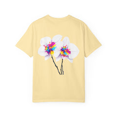 Flower  Unisex Party T-Shirt - Bright & Fun Graphic Tee for Celebrations, Summer Events, Festivals, Birthdays, Casual Wear