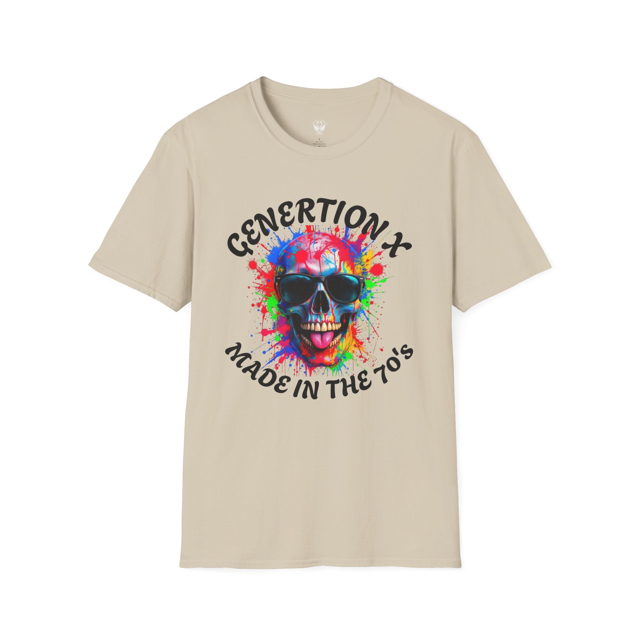 Generation X T-Shirt, Retro 70's Tee, Unisex Graphic Shirt, Vintage Style Top, Perfect for Nostalgia Lovers