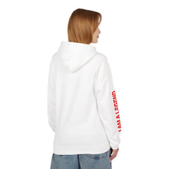 Legendary Spirit Hoodie - Unisex Fleece Sweatshirt, Motivational Gift, Trendy Streetwear, Perfect for Casual Days, Unique Statement Piece