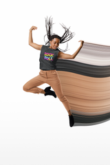 Rock & Roll Women's Flowy Muscle Tank - Music Festival Top, Casual Sleeveless Shirt, Summer Wardrobe Essential, Gift for Music Lovers