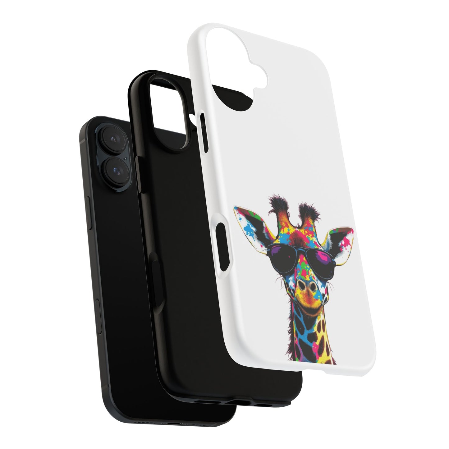 Colorful Giraffe Phone Case - Tough Cases for Animal Lovers