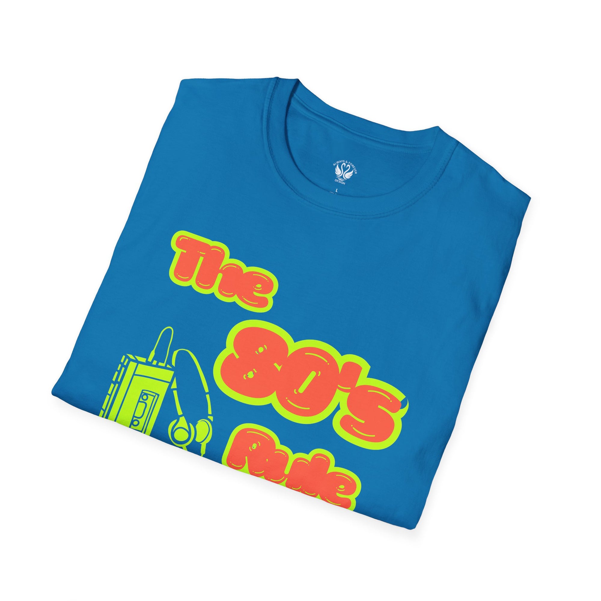 Retro 80's Rule Unisex T-Shirt, Vintage Tee, 80s Inspired Apparel, Casual Wear, Gift for Retro Lovers