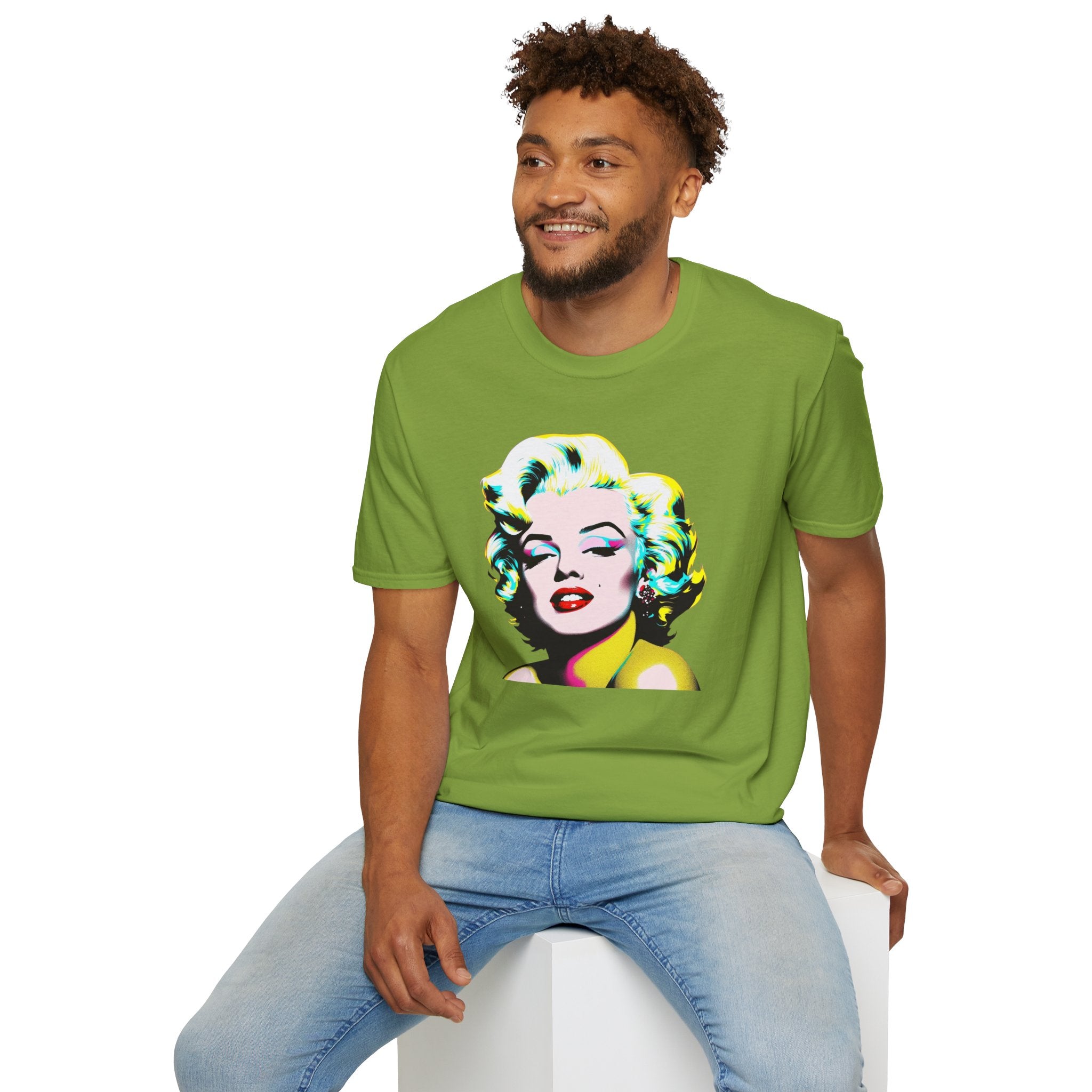 Pop Art Marilyn Monroe Unisex T-Shirt, Retro Tee, Vintage Style Shirt, Gift for Her, 90s Nostalgia Fashion