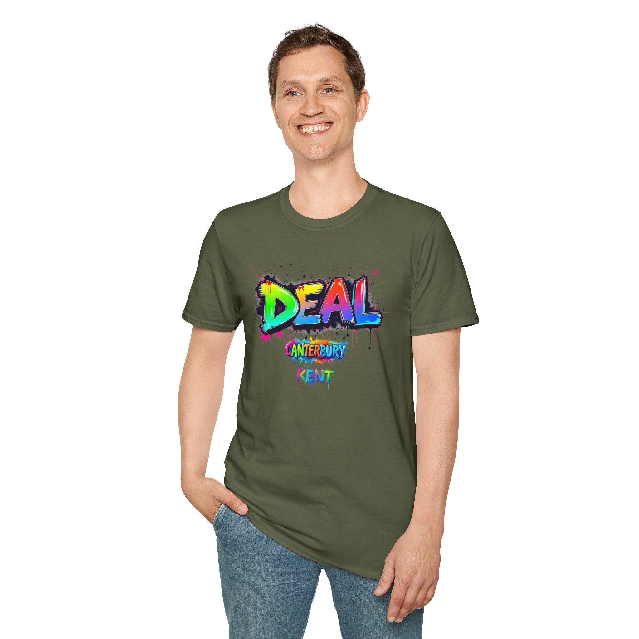 Colorful Graffiti Unisex T-Shirt, Trendy Streetwear Tee, Fun Casual Wear, Gift for Art Lovers, Summer Outfit