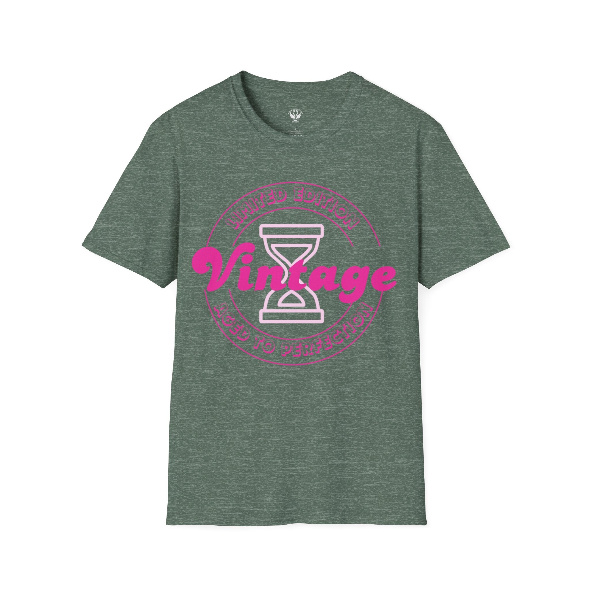 Vintage Inspired Unisex Softstyle T-Shirt - Perfect for Retro Lovers, Casual Outings, Birthdays, Anniversaries, Gift Ideas