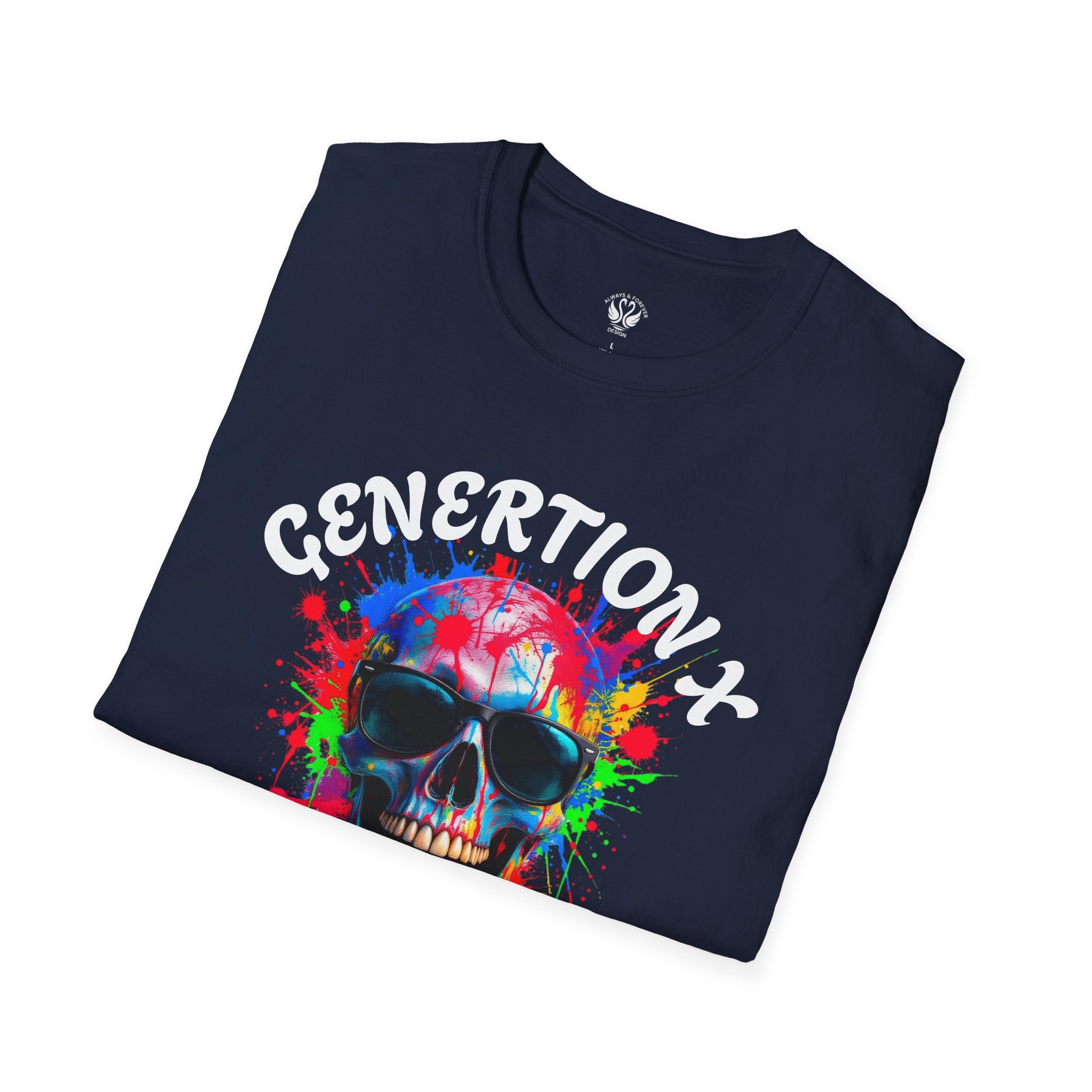 Generation X T-Shirt, Retro 70's Tee, Unisex Graphic Shirt, Vintage Style Top, Perfect for Nostalgia Lovers