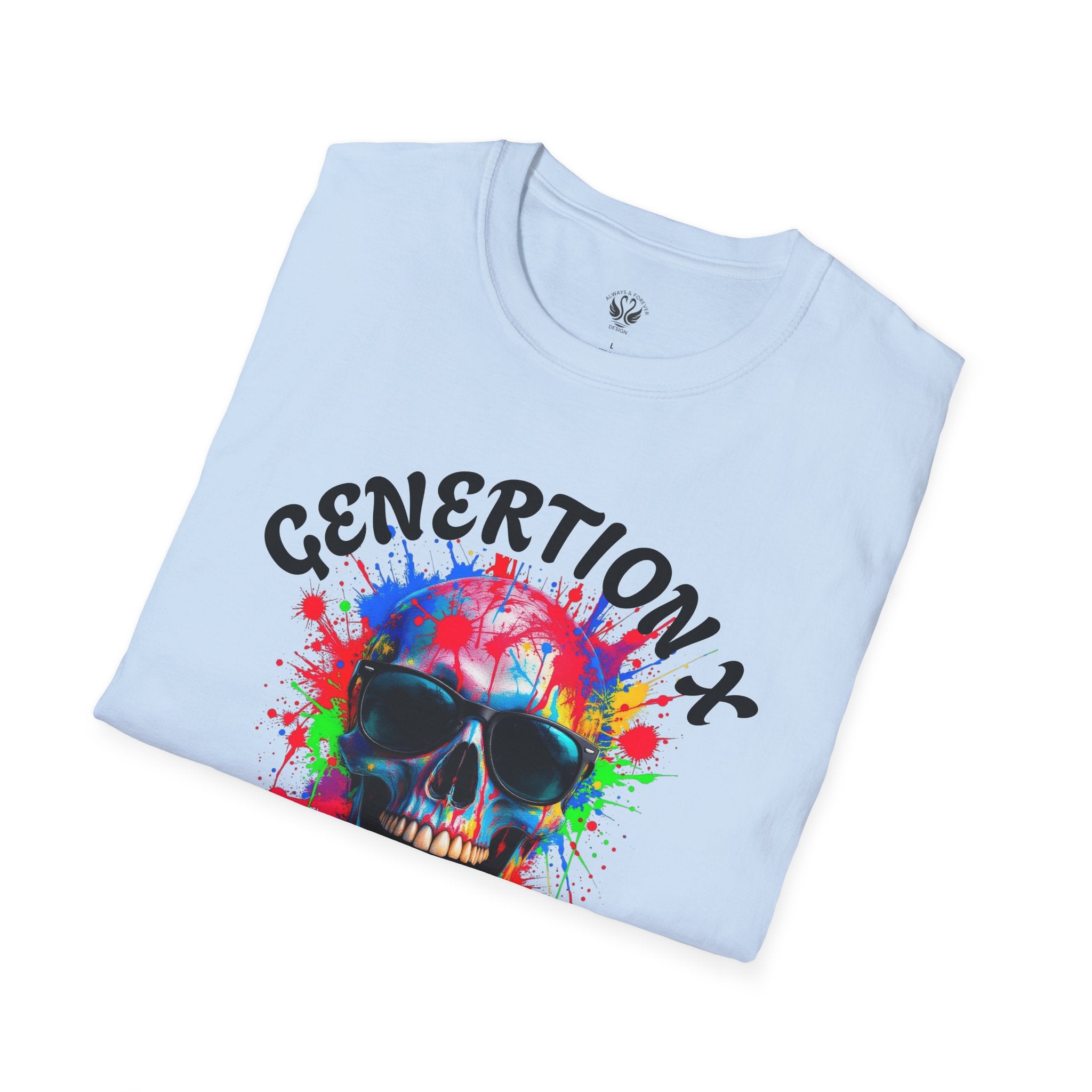 Generation X T-Shirt, Retro 70's Tee, Unisex Graphic Shirt, Vintage Style Top, Perfect for Nostalgia Lovers