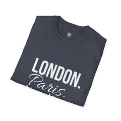 City Life Unisex T-Shirt - London, Paris, New York Deal Graphic Tee, Travel Fashion, Urban Style, Gift for Wanderlust, Streetwear