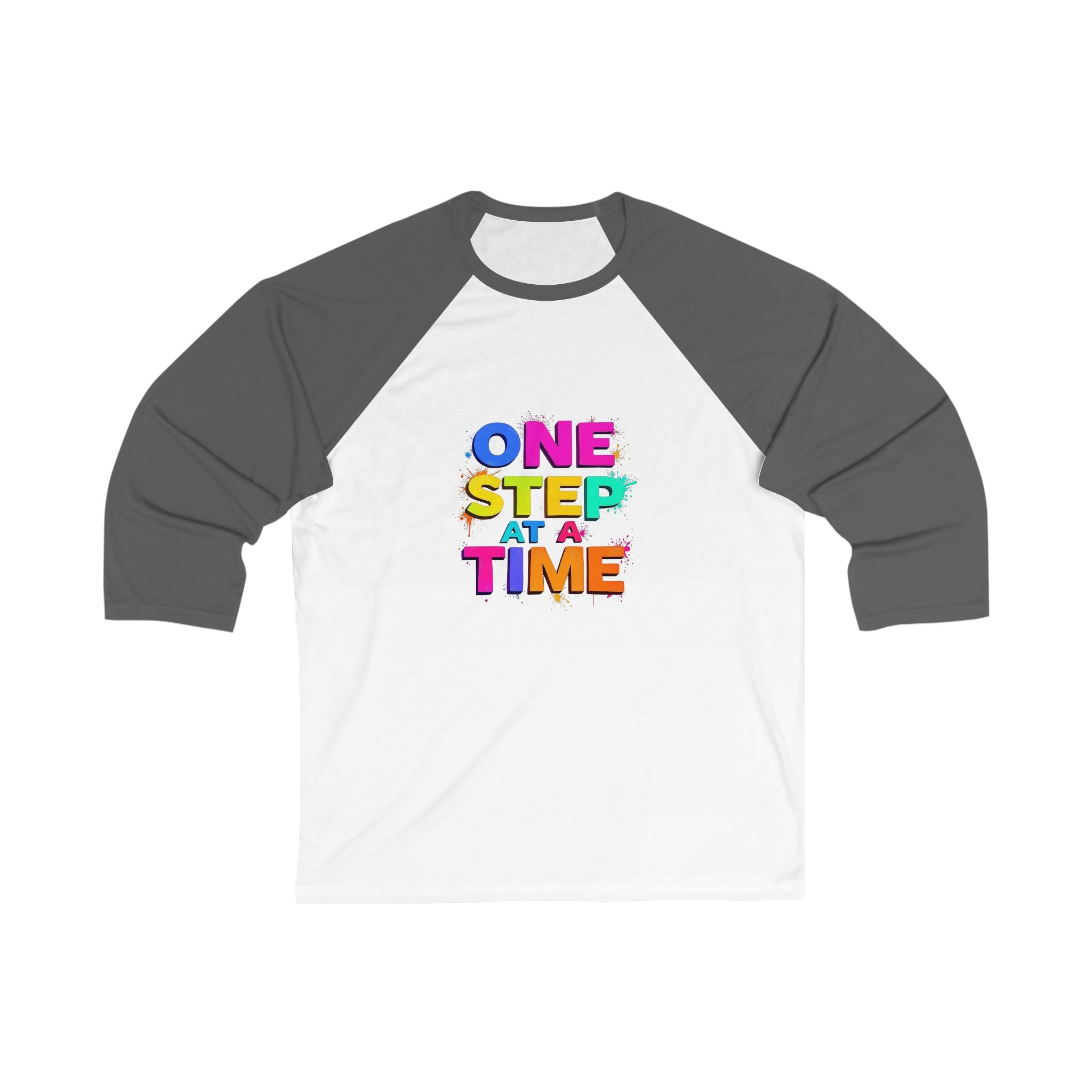 Motivational Baseball Tee - Unisex 3/4 Sleeve T-Shirt, Inspirational Tee, Gift for Coaches, Team Spirit Shirt, Encouragement Wear
