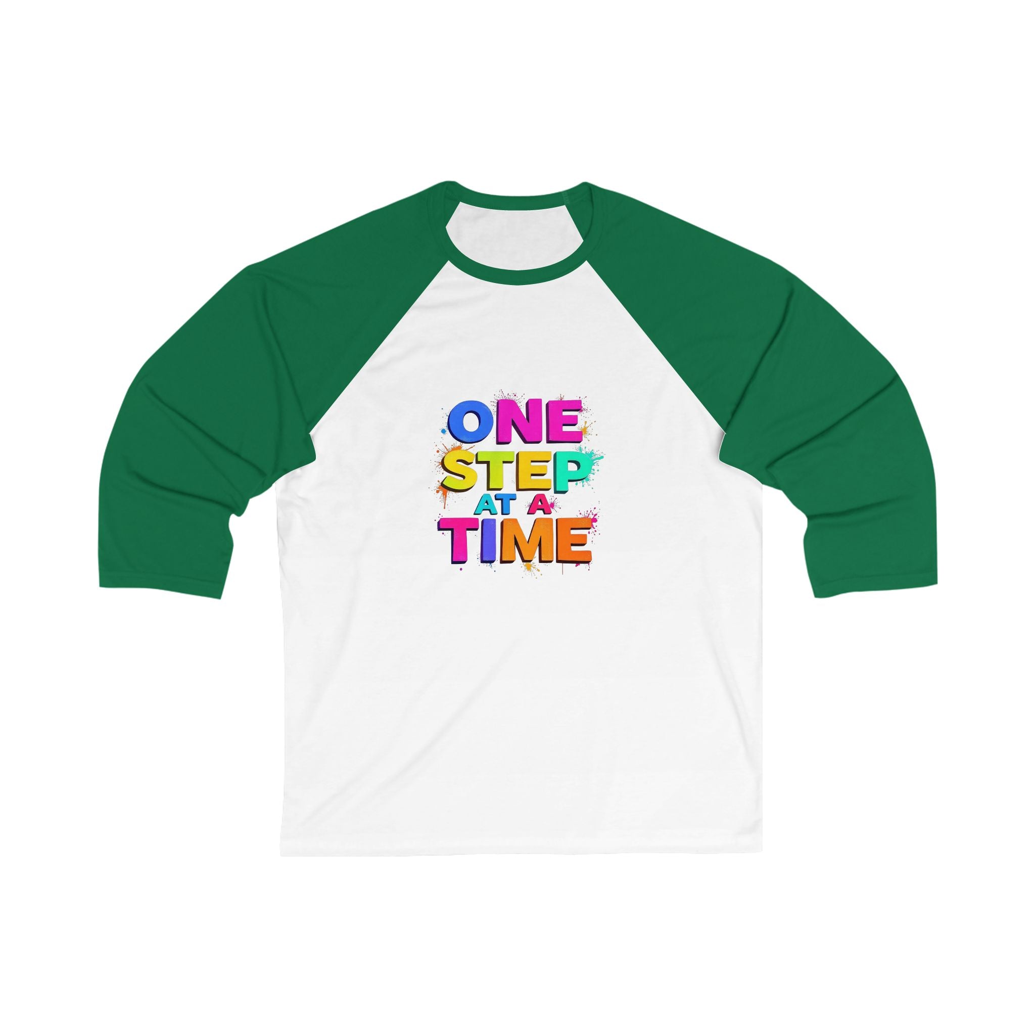 Motivational Baseball Tee - Unisex 3/4 Sleeve T-Shirt, Inspirational Tee, Gift for Coaches, Team Spirit Shirt, Encouragement Wear