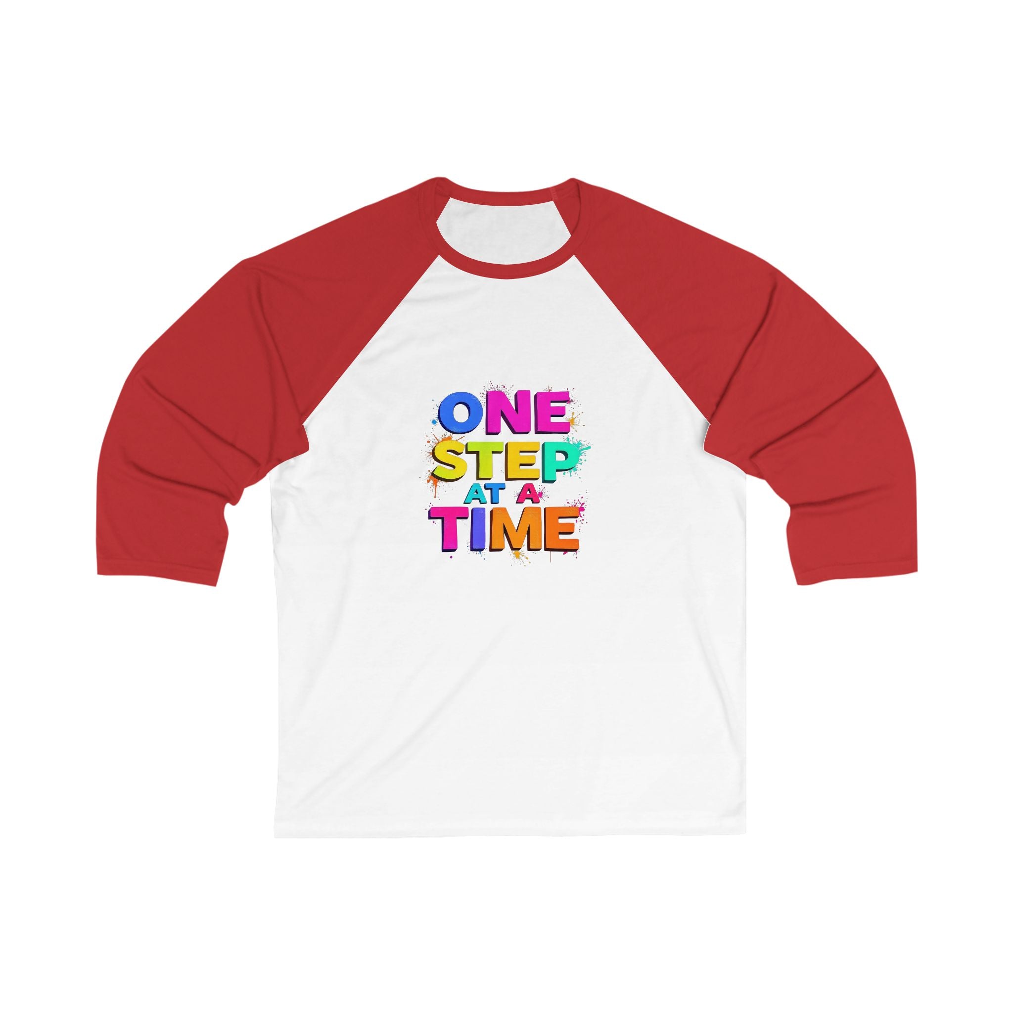 Motivational Baseball Tee - Unisex 3/4 Sleeve T-Shirt, Inspirational Tee, Gift for Coaches, Team Spirit Shirt, Encouragement Wear