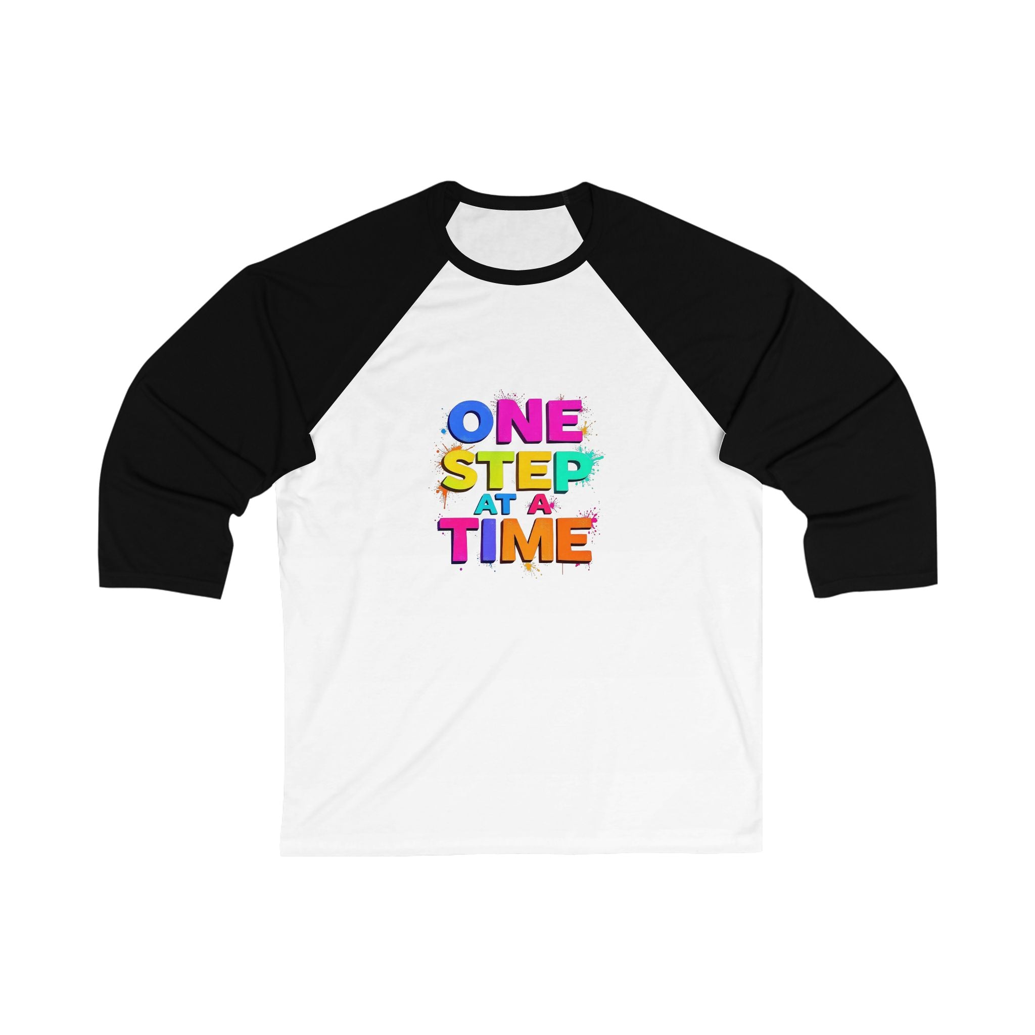Motivational Baseball Tee - Unisex 3/4 Sleeve T-Shirt, Inspirational Tee, Gift for Coaches, Team Spirit Shirt, Encouragement Wear