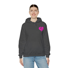 Cozy Love Heart Hoodie | Unisex Sweatshirt for Valentine's Day, Gift for Her, Celebrations, Casual Wear, Anniversary