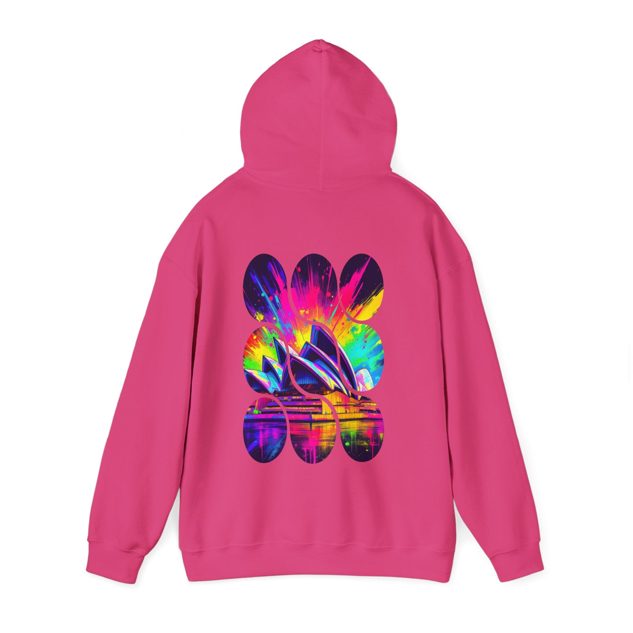 Colorful Abstract Hoodie with Eye-Catching Design, Perfect for Casual Wear, Art Lovers, Gift for Friends, Cozy Layering