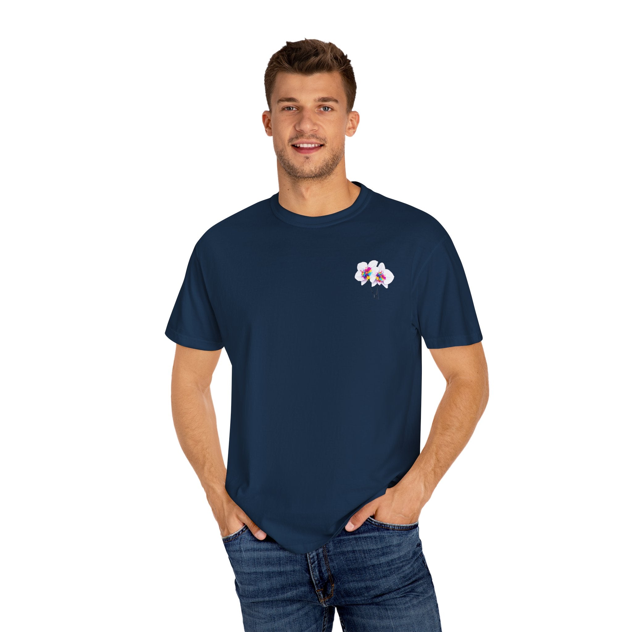Flower  Unisex Party T-Shirt - Bright & Fun Graphic Tee for Celebrations, Summer Events, Festivals, Birthdays, Casual Wear