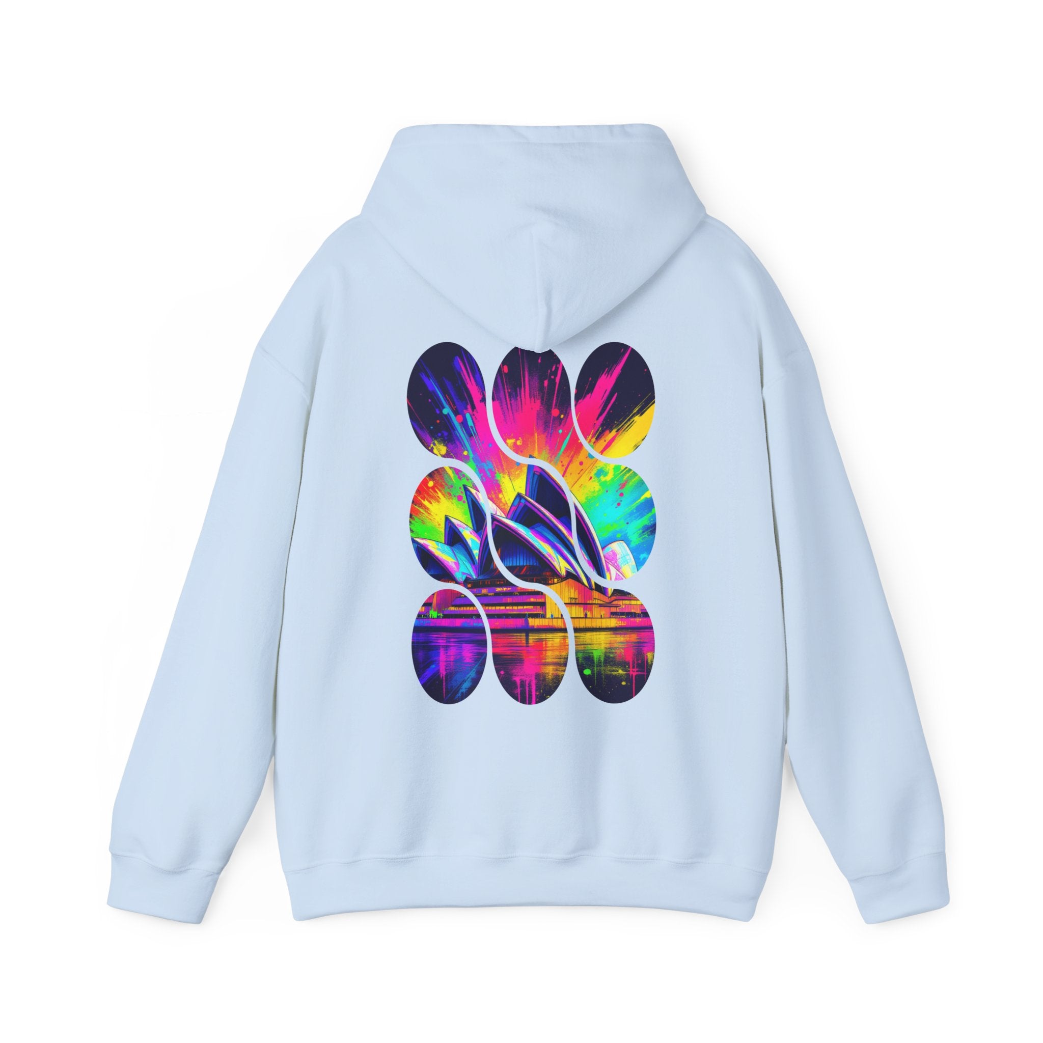 Colorful Abstract Hoodie with Eye-Catching Design, Perfect for Casual Wear, Art Lovers, Gift for Friends, Cozy Layering