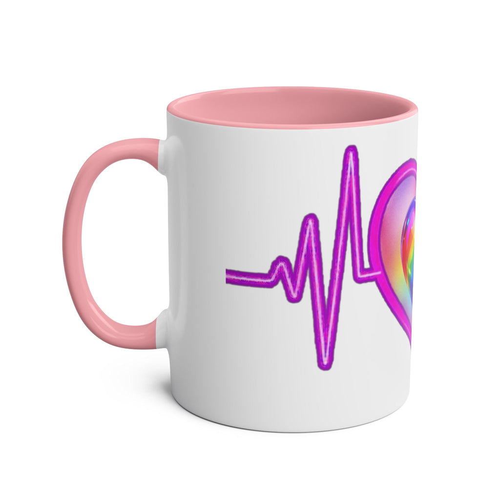 Vibrant Heartbeat Coffee Mug, Rainbow Heart Mug, Colorful Gift for LGBTQ+ Pride, Cute Coffee Cup for Heartfelt Moments, Artistic Mug [...]