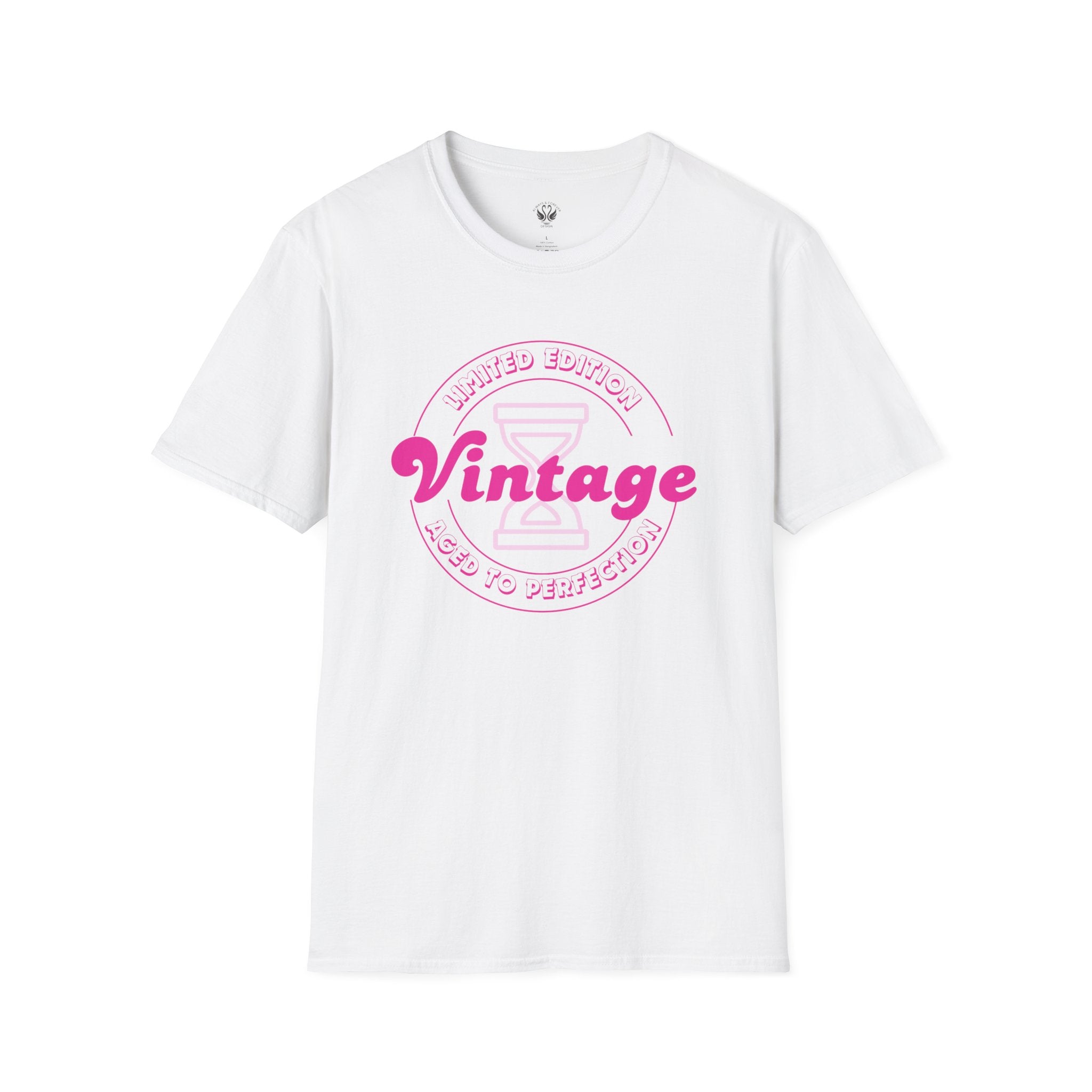 Vintage Inspired Unisex Softstyle T-Shirt - Perfect for Retro Lovers, Casual Outings, Birthdays, Anniversaries, Gift Ideas