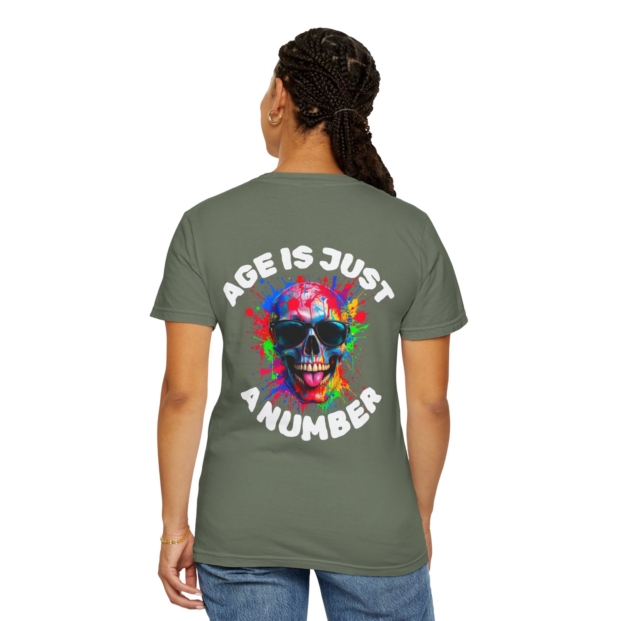 Age is just a Number Graphic T-Shirt, Unisex Vintage Tee, Perfect for Festivals, Beach Days, and Casual Wear, Gift for Sun Lovers