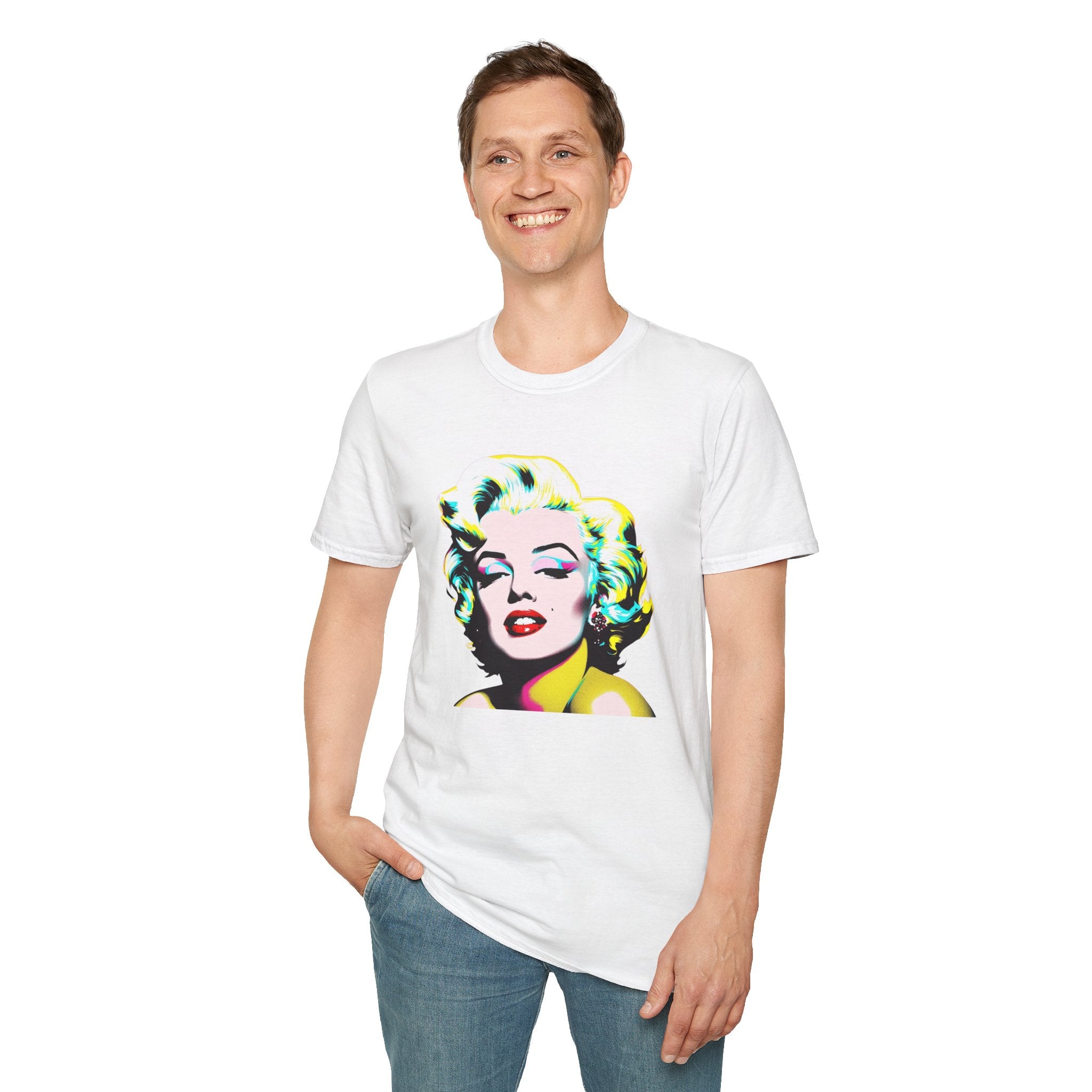 Film Idol Pop Art T-Shirt, Vintage Style Shirt, Fashion Tees, Gift for Her, Retro Graphic Tee, Casual Wear
