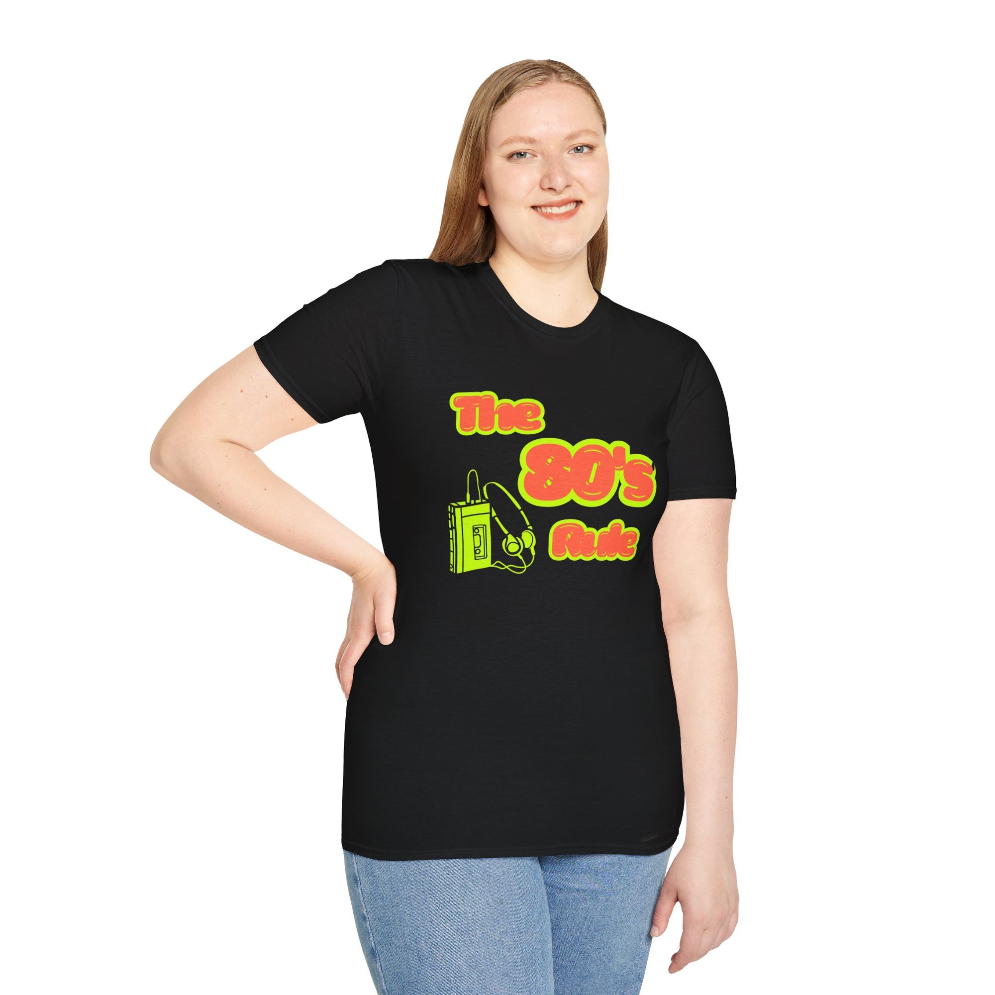 Retro 80's Rule Unisex T-Shirt, Vintage Tee, 80s Inspired Apparel, Casual Wear, Gift for Retro Lovers