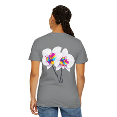 Flower  Unisex Party T-Shirt - Bright & Fun Graphic Tee for Celebrations, Summer Events, Festivals, Birthdays, Casual Wear