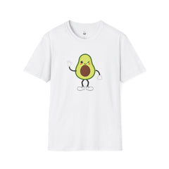 Cute Avocado Tee, Fun T-Shirt for Foodies, Gift for Friends, Cute Apparel, Casual Wear, Summer Outfit