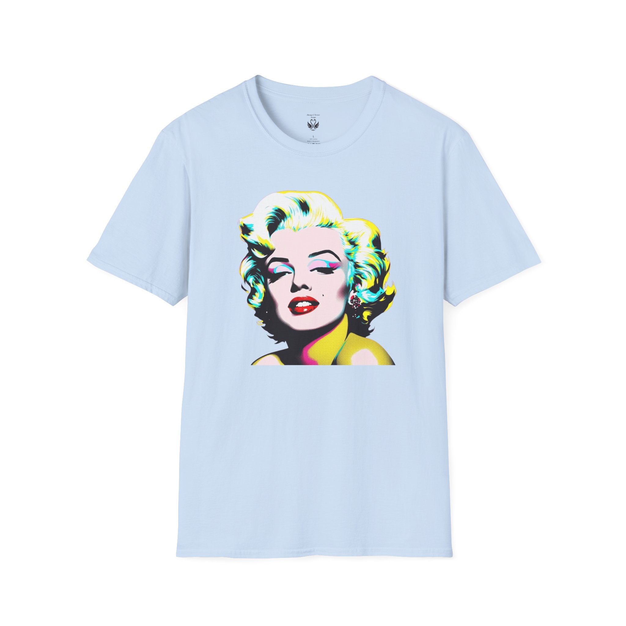 Pop Art Marilyn Monroe Unisex T-Shirt, Retro Tee, Vintage Style Shirt, Gift for Her, 90s Nostalgia Fashion