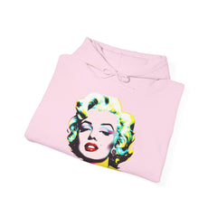 Colorful Marilyn Monroe Sweatshirt, Retro Hoodie, Pop Art Sweater, Unisex Lounge Wear, Gift for Art Lovers, Fashion Statement