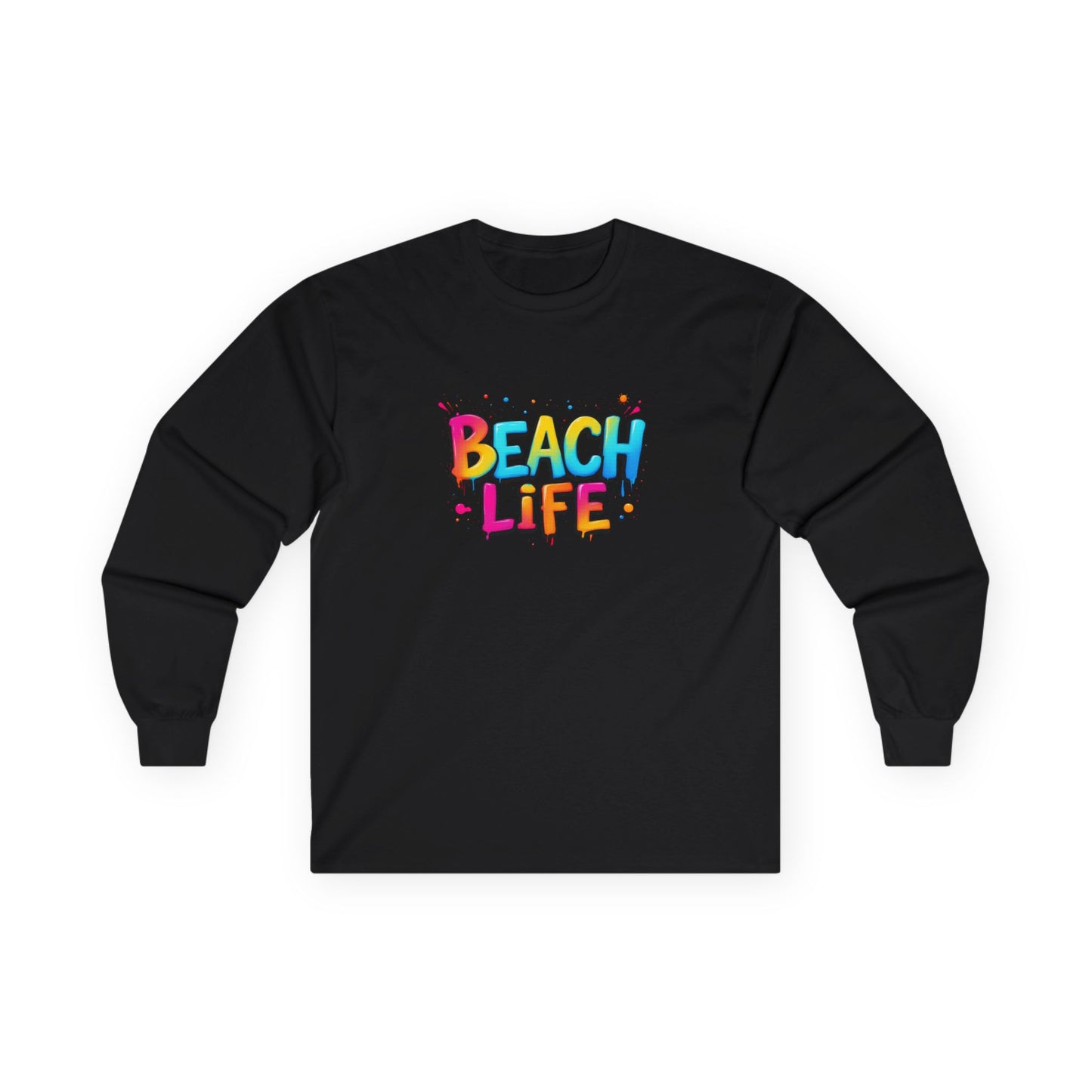 Beach Life Unisex Long Sleeve Tee - Perfect for Summer Adventures