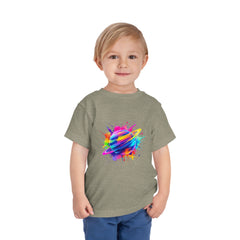 Colorful Planet Toddler Short Sleeve Tee - Fun & Playful Kids Shirt