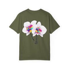 Flower  Unisex Party T-Shirt - Bright & Fun Graphic Tee for Celebrations, Summer Events, Festivals, Birthdays, Casual Wear
