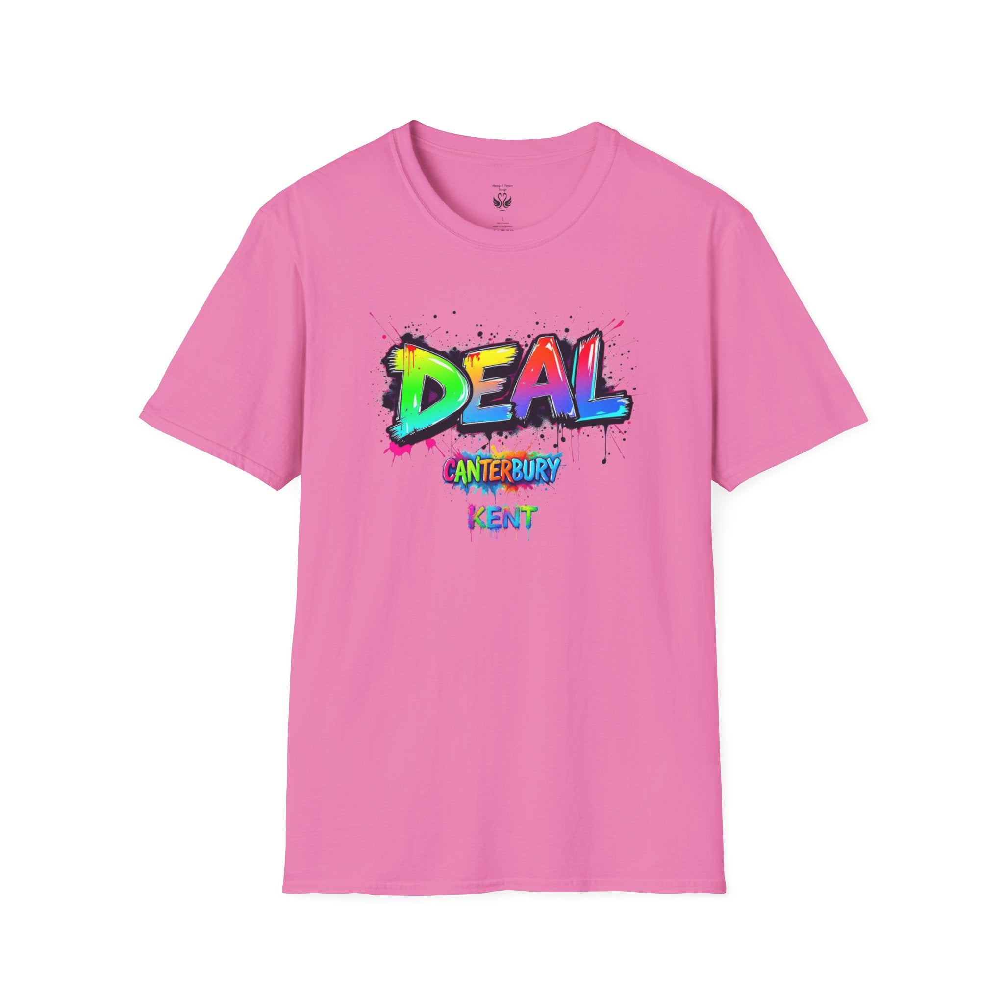Colorful Graffiti Unisex T-Shirt, Trendy Streetwear Tee, Fun Casual Wear, Gift for Art Lovers, Summer Outfit